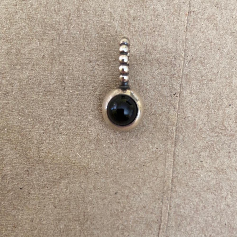 Pandora Black Onyx Charm